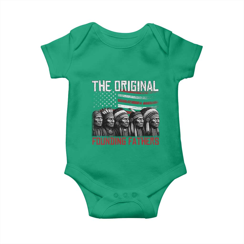 Native American Tribe Baby Onesie The Original Founding Fathers - Wonder Print Shop