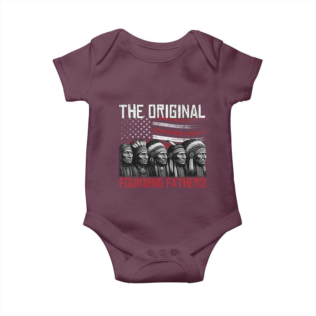 Native American Tribe Baby Onesie The Original Founding Fathers - Wonder Print Shop