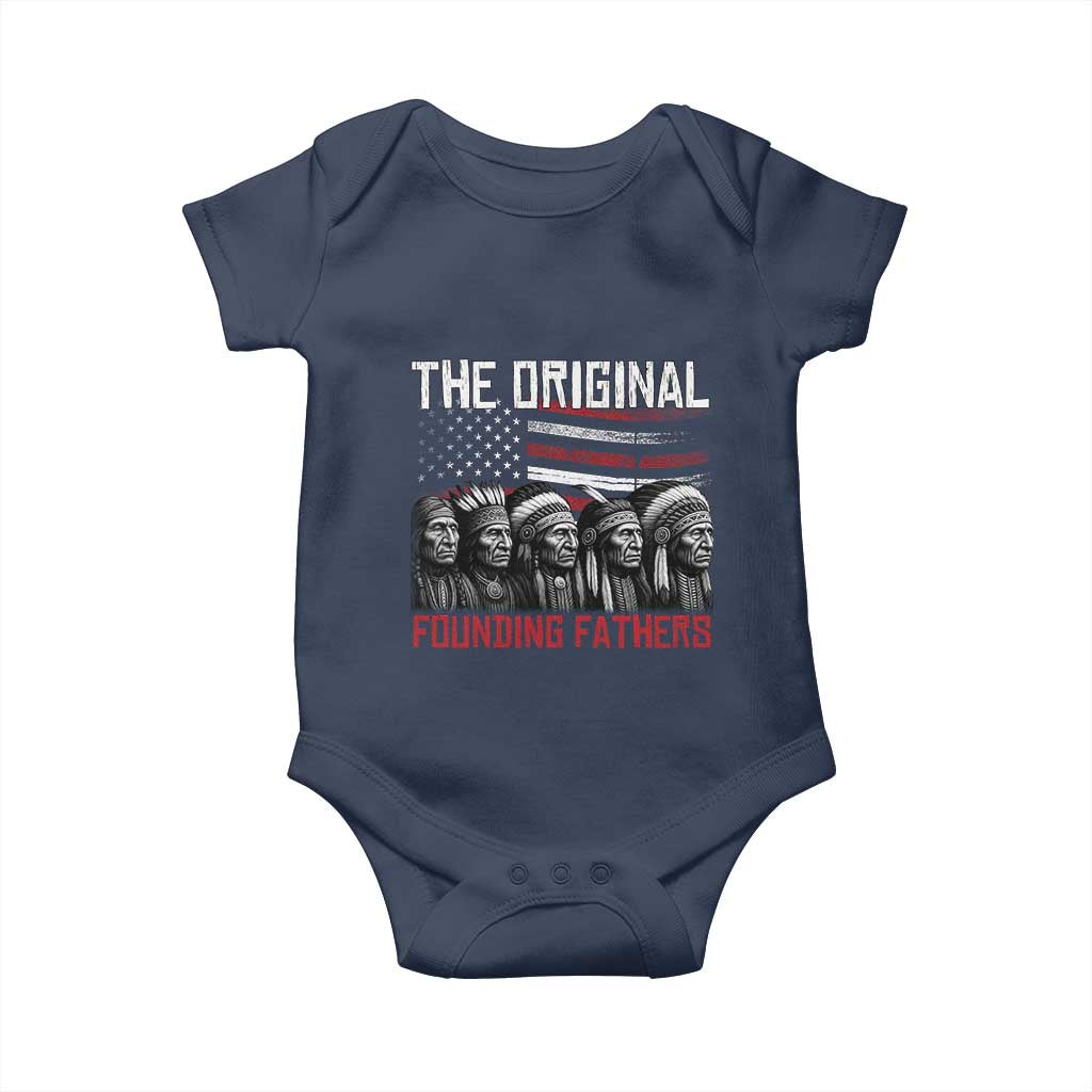 Native American Tribe Baby Onesie The Original Founding Fathers - Wonder Print Shop