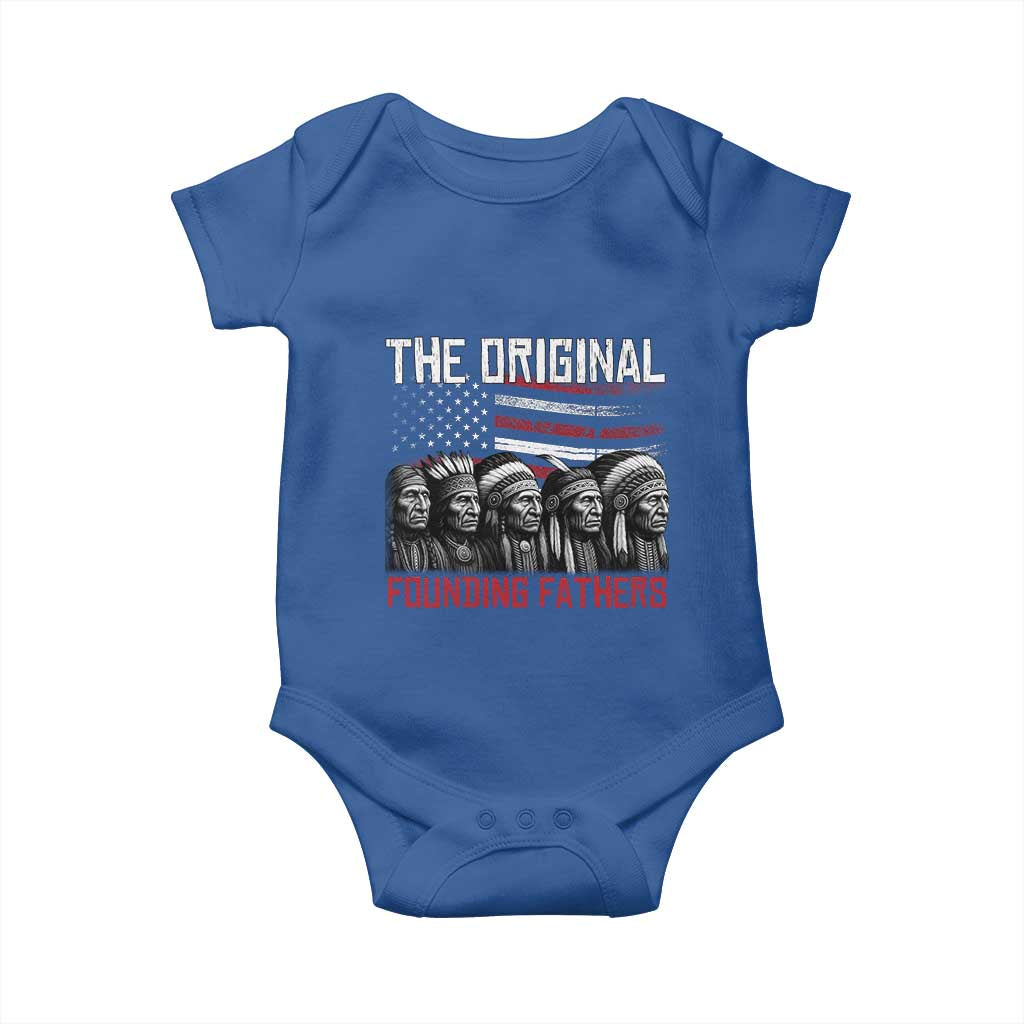 Native American Tribe Baby Onesie The Original Founding Fathers - Wonder Print Shop