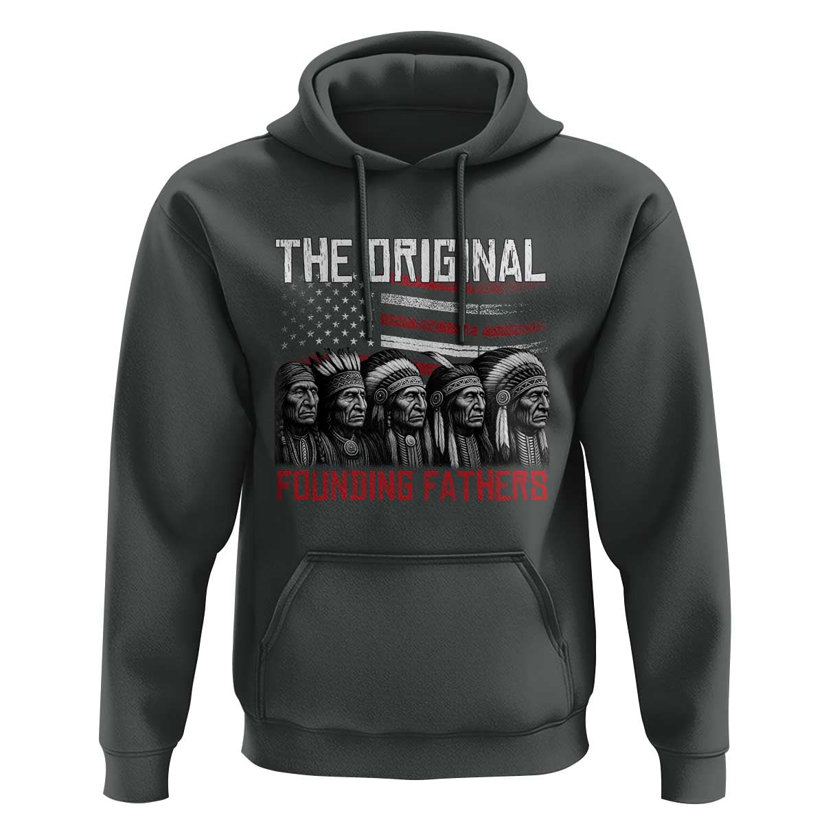 Native American Tribe Hoodie The Original Founding Fathers - Wonder Print Shop