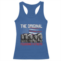 Native American Tribe Racerback Tank Top The Original Founding Fathers - Wonder Print Shop