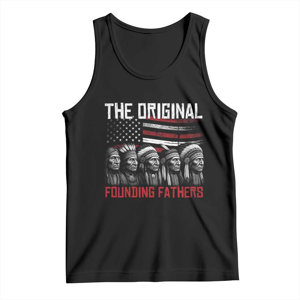 Native American Tribe Tank Top The Original Founding Fathers - Wonder Print Shop