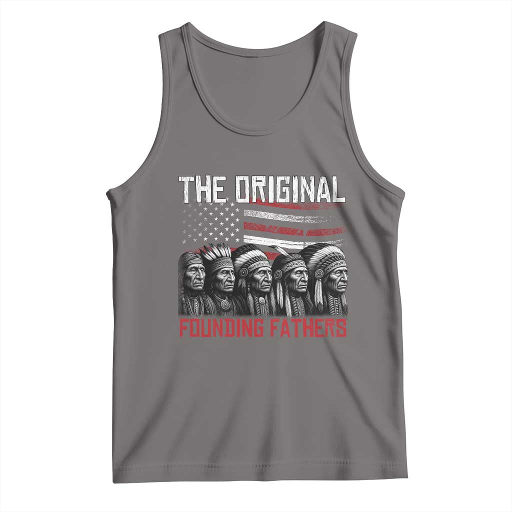 Native American Tribe Tank Top The Original Founding Fathers - Wonder Print Shop