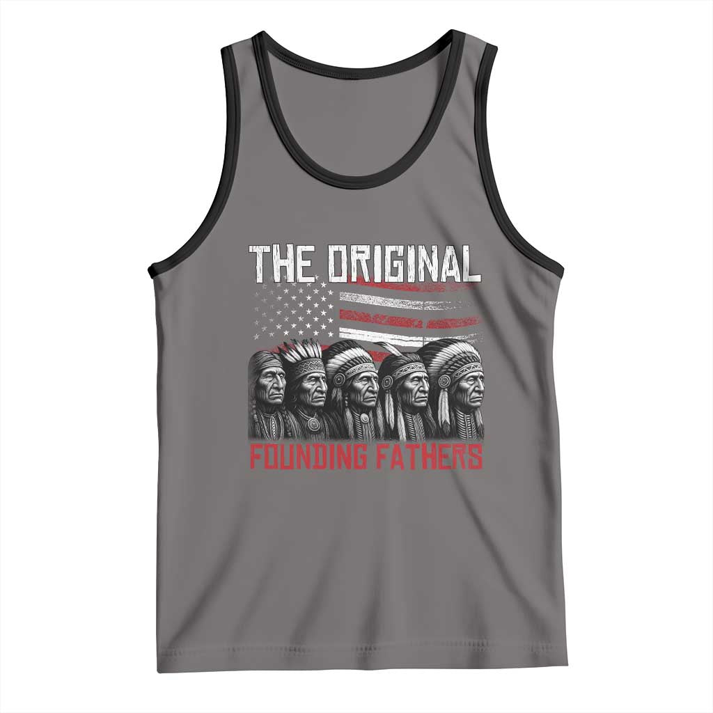 Native American Tribe Tank Top The Original Founding Fathers - Wonder Print Shop