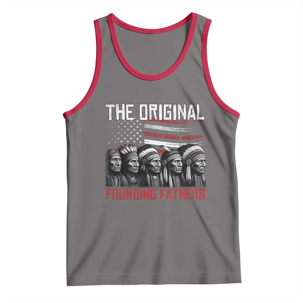 Native American Tribe Tank Top The Original Founding Fathers - Wonder Print Shop