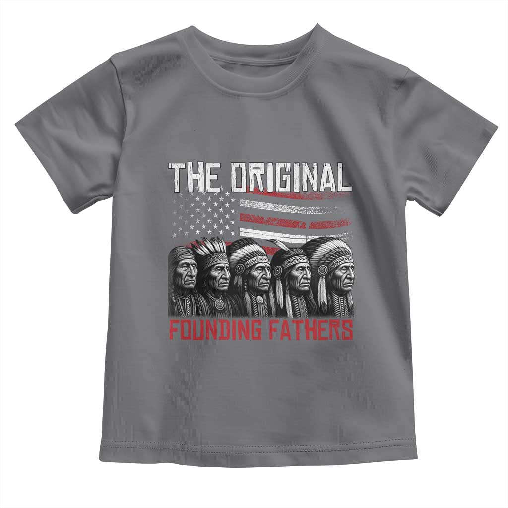 Native American Tribe Toddler T Shirt The Original Founding Fathers - Wonder Print Shop