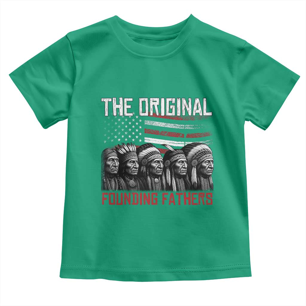 Native American Tribe Toddler T Shirt The Original Founding Fathers - Wonder Print Shop