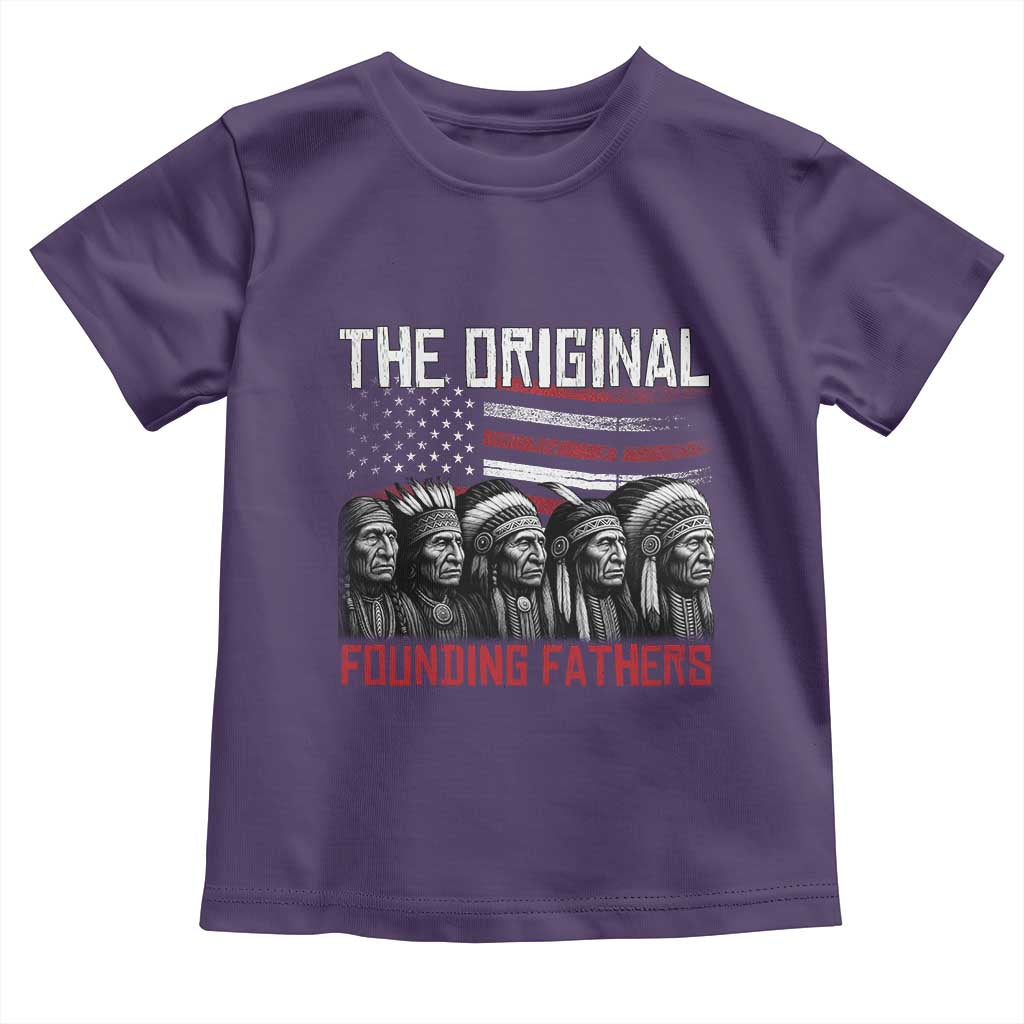 Native American Tribe Toddler T Shirt The Original Founding Fathers - Wonder Print Shop