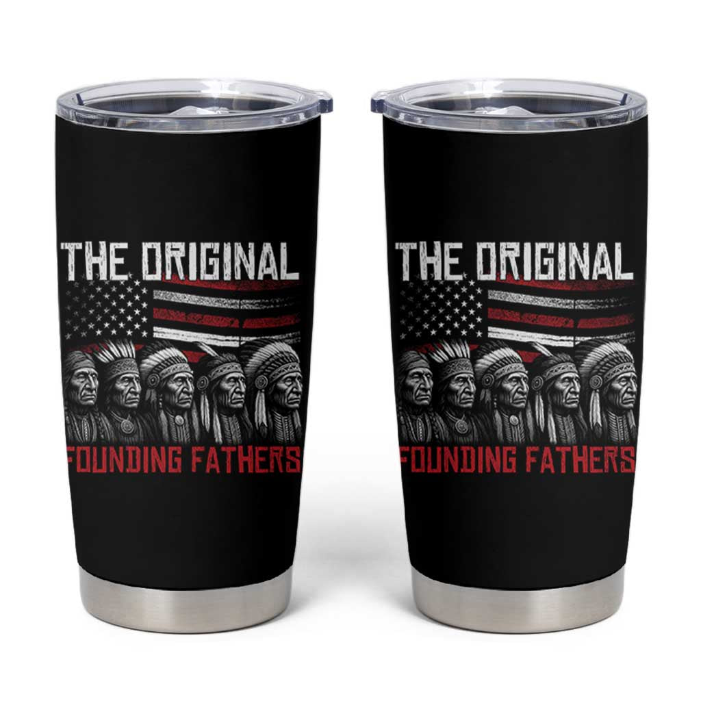 Native American Tribe Tumbler Cup The Original Founding Fathers