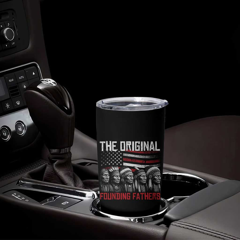Native American Tribe Tumbler Cup The Original Founding Fathers