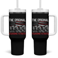 Native American Tribe Tumbler With Handle The Original Founding Fathers