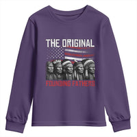 Native American Tribe Youth Sweatshirt The Original Founding Fathers - Wonder Print Shop