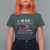 Native American Women T Shirt For Women Never Underestimate A Woman With Native Blood - Wonder Print Shop