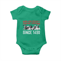 Native American Baby Onesie Homeland Security Fighting Terrorism Since 1492 - Wonder Print Shop