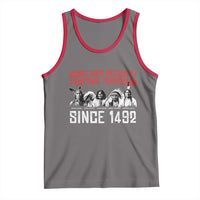 Native American Tank Top Homeland Security Fighting Terrorism Since 1492 - Wonder Print Shop