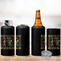 Le Boop Medieval Knight Dragon Fantasy Book Lover Humor 4 in 1 Can Cooler Tumbler