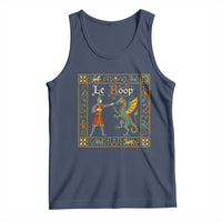Le Boop Medieval Knight Dragon Fantasy Book Lover Humor Tank Top