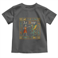 Le Boop Medieval Knight Dragon Fantasy Book Lover Humor Toddler T Shirt