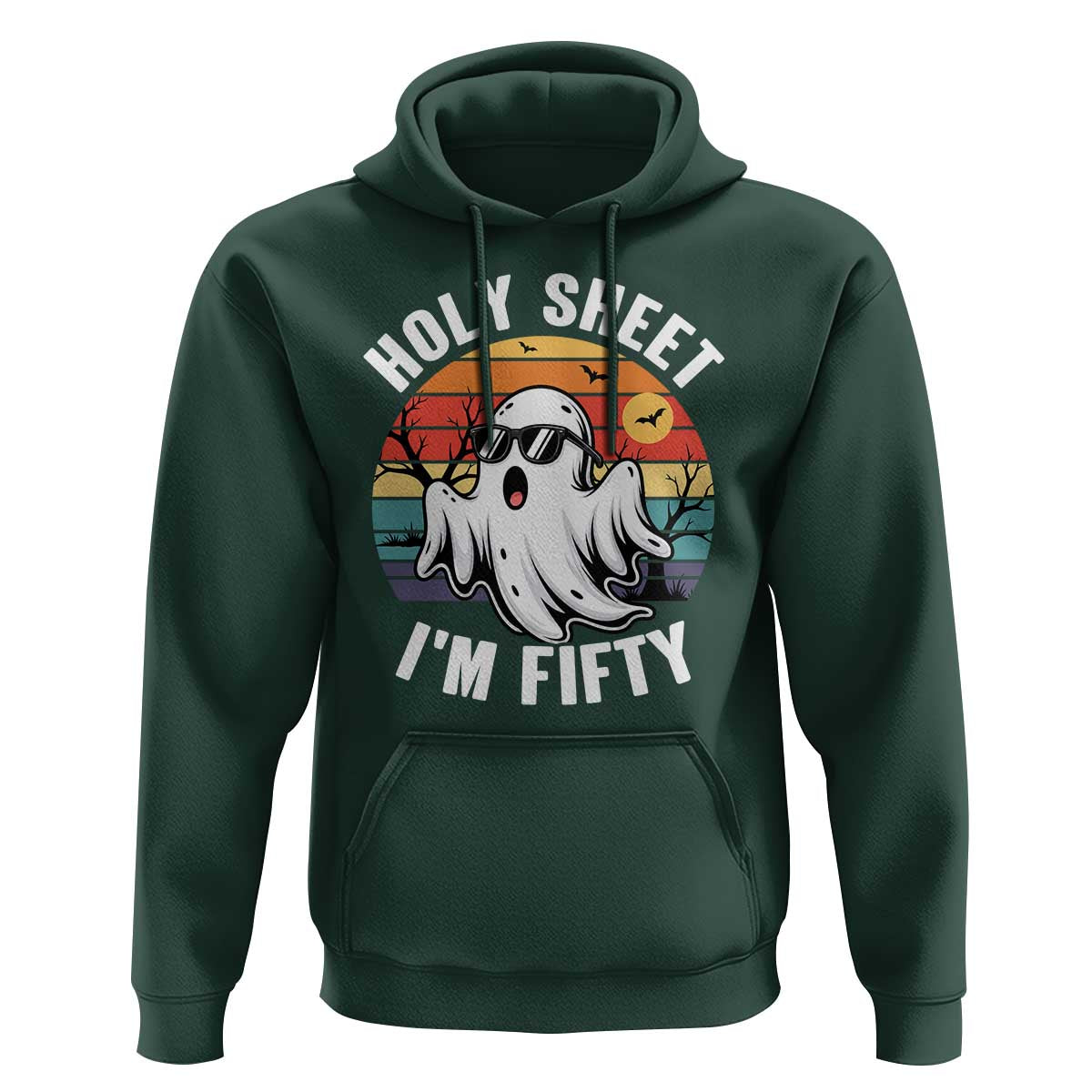 50th Birthday Halloween Ghost Hoodie Holy Sheet I'm Fifty