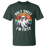50th Birthday Halloween Ghost T Shirt Holy Sheet I'm Fifty