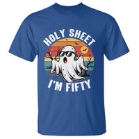 50th Birthday Halloween Ghost T Shirt Holy Sheet I'm Fifty