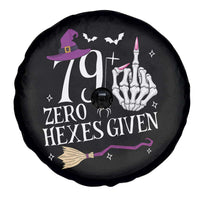 80th Birthday Halloween Spare Tire Cover 79 Plus Middle Finger Zero Hexes Given Gift For Women