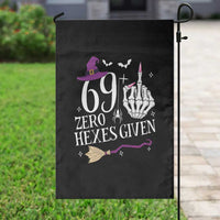 70th Birthday Halloween Garden Flag 69 Plus Middle Finger Zero Hexes Given Gift For Women