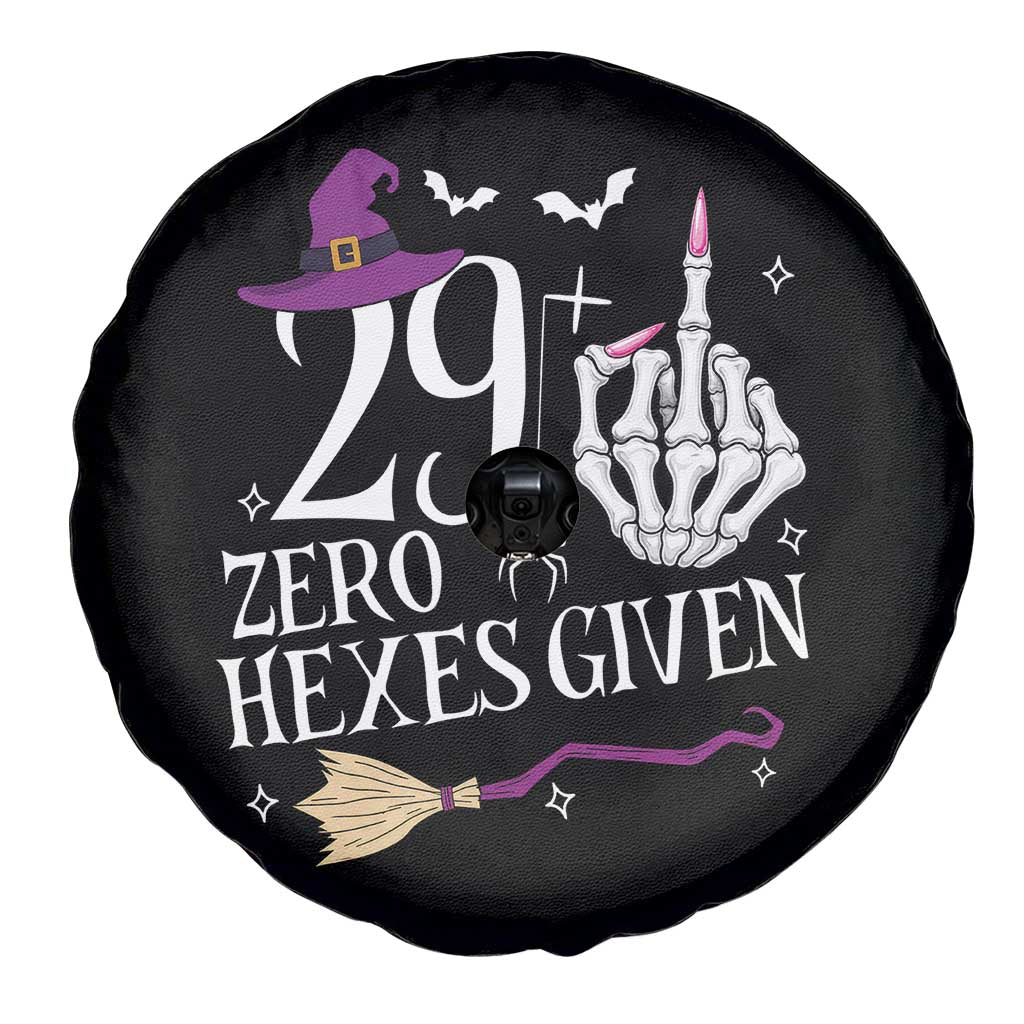 30th Birthday Halloween Spare Tire Cover 29 Plus Middle Finger Zero Hexes Given Gift For Women