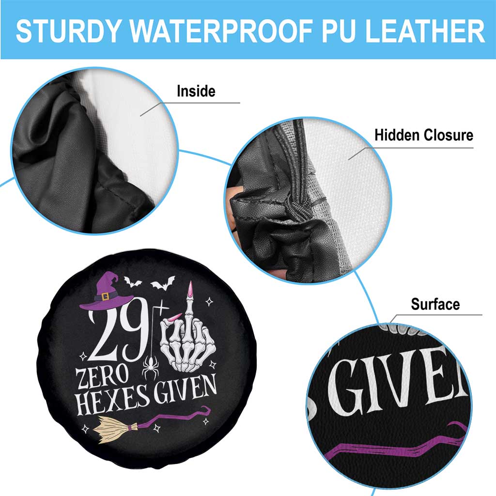 30th Birthday Halloween Spare Tire Cover 29 Plus Middle Finger Zero Hexes Given Gift For Women