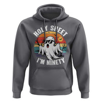 90th Birthday Halloween Ghost Hoodie Holy Sheet I'm Ninety