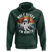 90th Birthday Halloween Ghost Hoodie Holy Sheet I'm Ninety