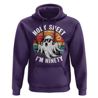 90th Birthday Halloween Ghost Hoodie Holy Sheet I'm Ninety