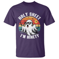 90th Birthday Halloween Ghost T Shirt Holy Sheet I'm Ninety