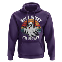 80th Birthday Halloween Ghost Hoodie Holy Sheet I'm Eighty