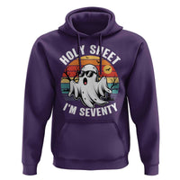 70th Birthday Halloween Ghost Hoodie Holy Sheet I'm Seventy