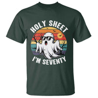 70th Birthday Halloween Ghost T Shirt Holy Sheet I'm Seventy