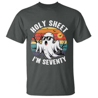 70th Birthday Halloween Ghost T Shirt Holy Sheet I'm Seventy