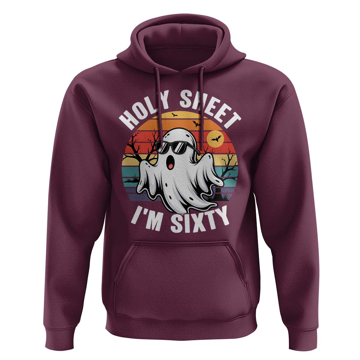 60th Birthday Halloween Ghost Hoodie Holy Sheet I'm Sixty