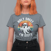 60th Birthday Halloween Ghost T Shirt For Women Holy Sheet I'm Sixty
