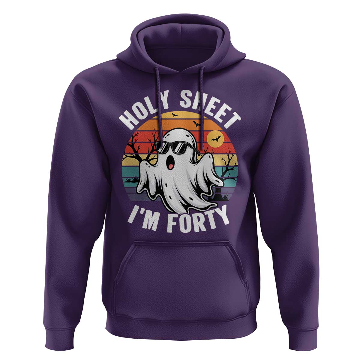 40th Birthday Halloween Ghost Hoodie Holy Sheet I'm Forty