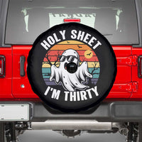 30th Birthday Halloween Ghost Spare Tire Cover Holy Sheet I'm Thirty