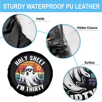 30th Birthday Halloween Ghost Spare Tire Cover Holy Sheet I'm Thirty
