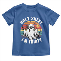 30th Birthday Halloween Ghost Toddler T Shirt Holy Sheet I'm Thirty