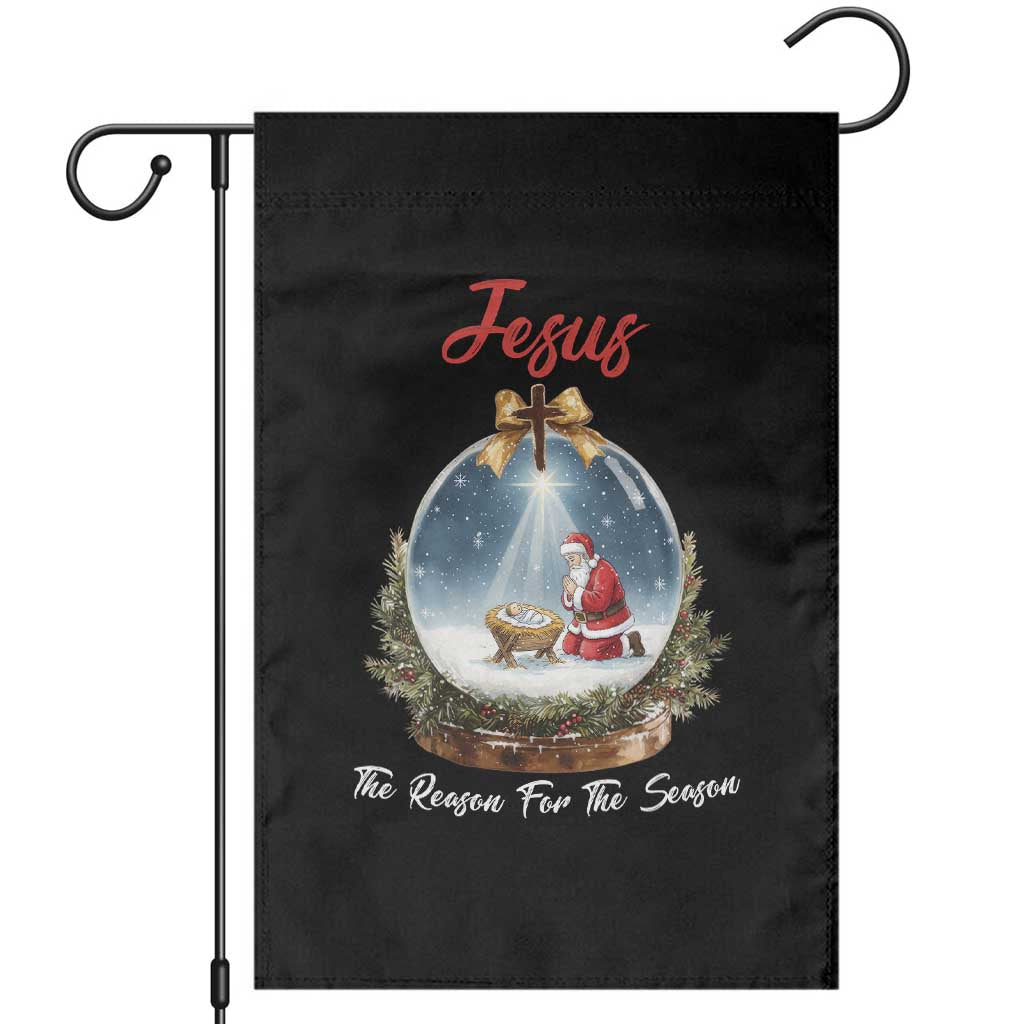 Jesus Santa Christmas Garden Flag The Reason For The Season - Wonder Print Shop