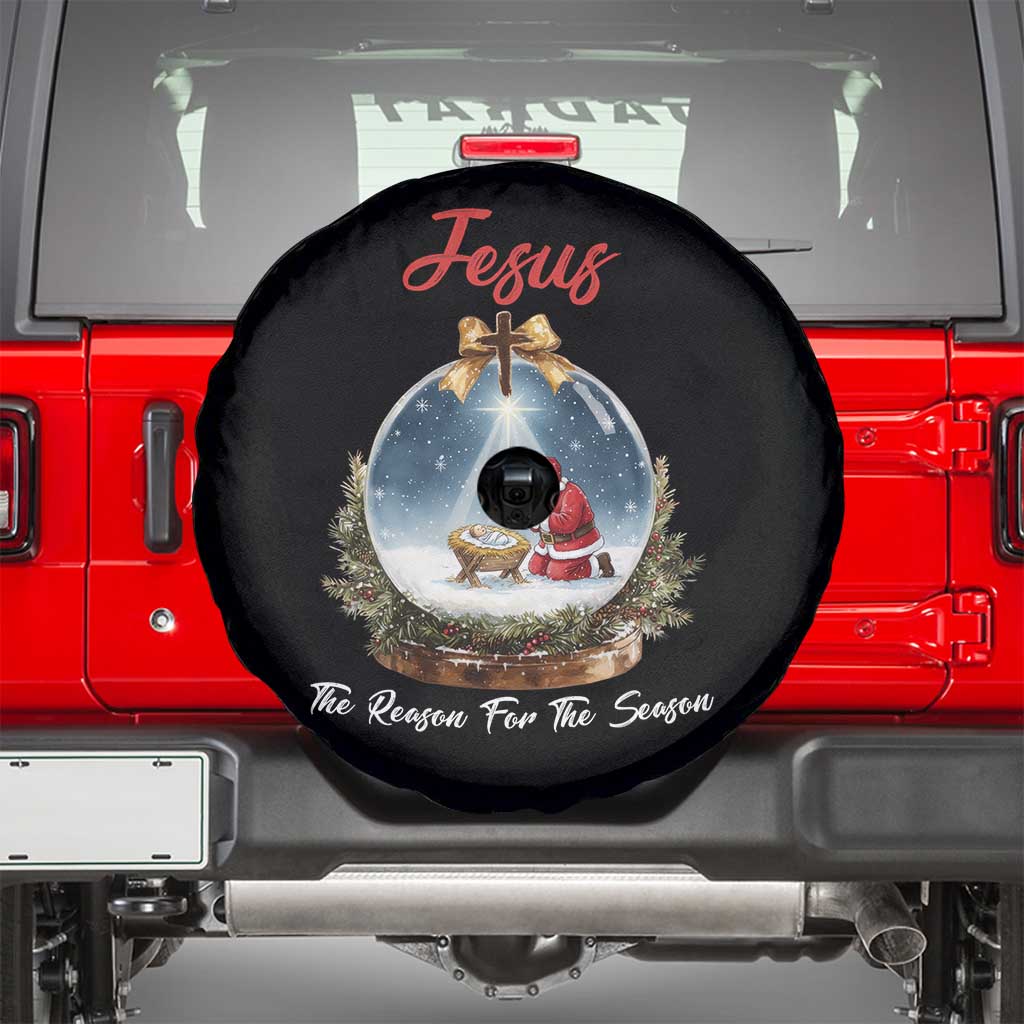 Jesus Santa Christmas Spare Tire Cover The Reason For The Season - Wonder Print Shop