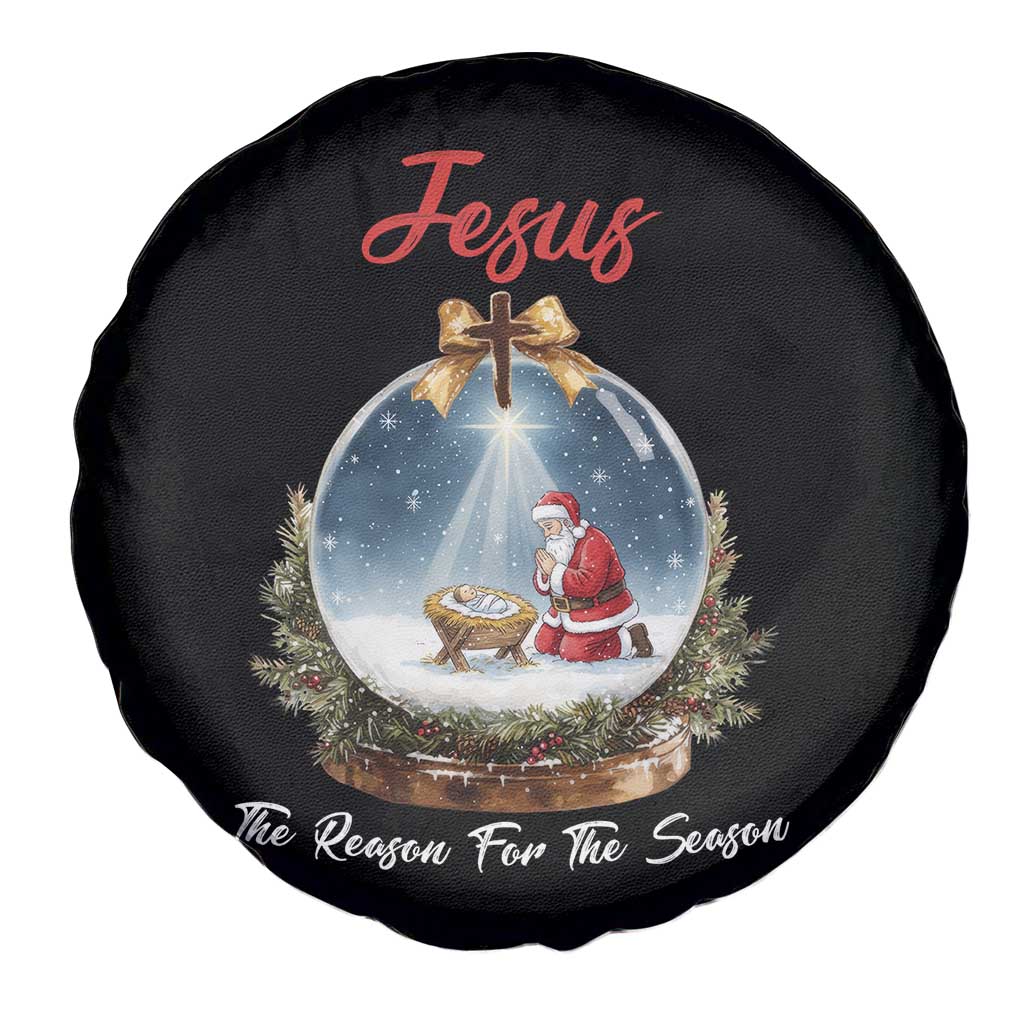 Jesus Santa Christmas Spare Tire Cover The Reason For The Season - Wonder Print Shop