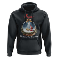 Jesus Santa Christmas Hoodie The Reason For The Season - Wonder Print Shop