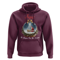 Jesus Santa Christmas Hoodie The Reason For The Season - Wonder Print Shop