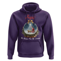 Jesus Santa Christmas Hoodie The Reason For The Season - Wonder Print Shop